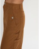 Pantalon Cropped marron